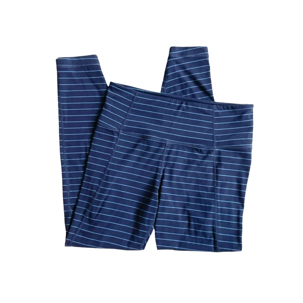 Athleta Striped Leggings